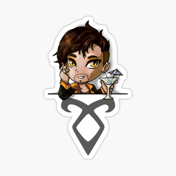 Pocket Chibis - Magnus Bane Sticker
