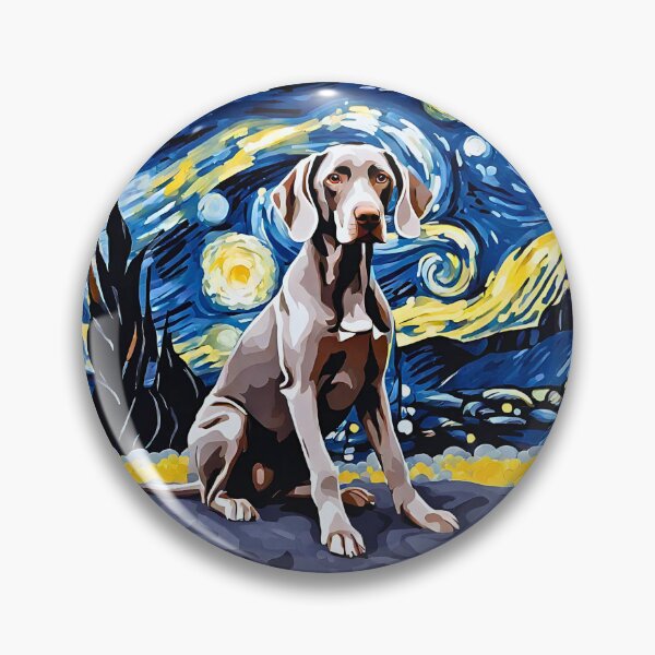 Item preview, Weimaraner Night designed and sold by Fredster1966.