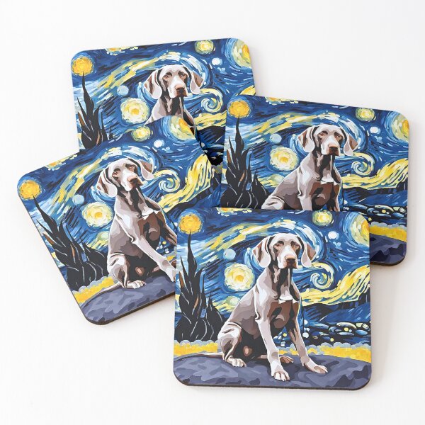 Item preview, Weimaraner Night designed and sold by Fredster1966.