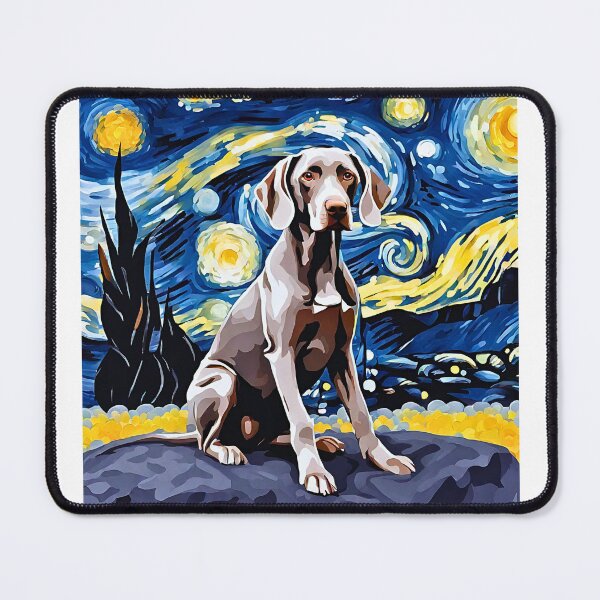 Item preview, Weimaraner Night designed and sold by Fredster1966.