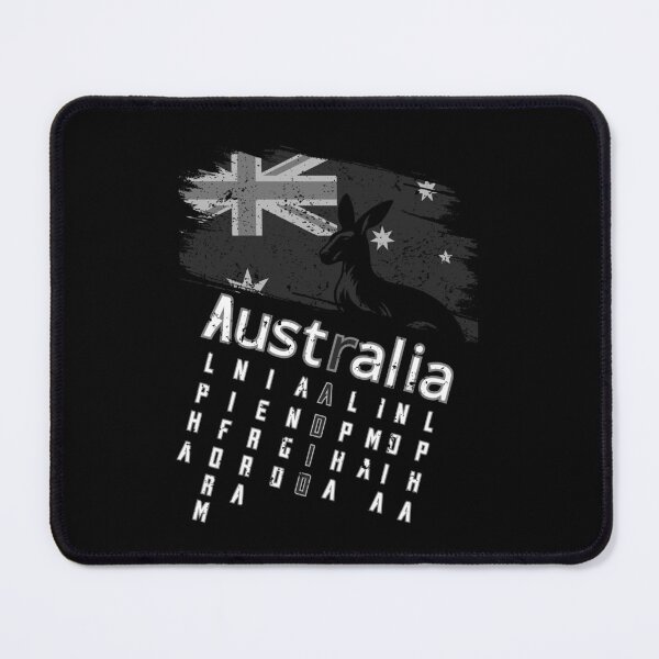 Item preview, Australian Kangaroo Australian Flag Amateur Radio Alphabet Cool Gifts For Amateur Radio Lovers Radio Operators Ham Radio Distressed designed and sold by Waves-of-Art.