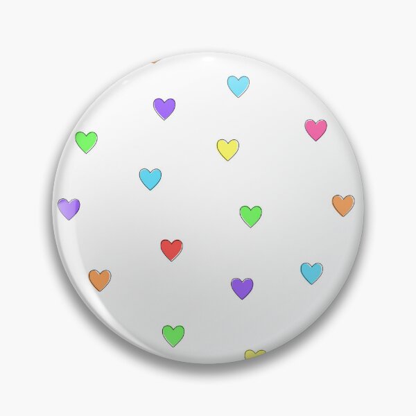 Item preview, Colorful Preppy Hearts designed and sold by wonderxwander.