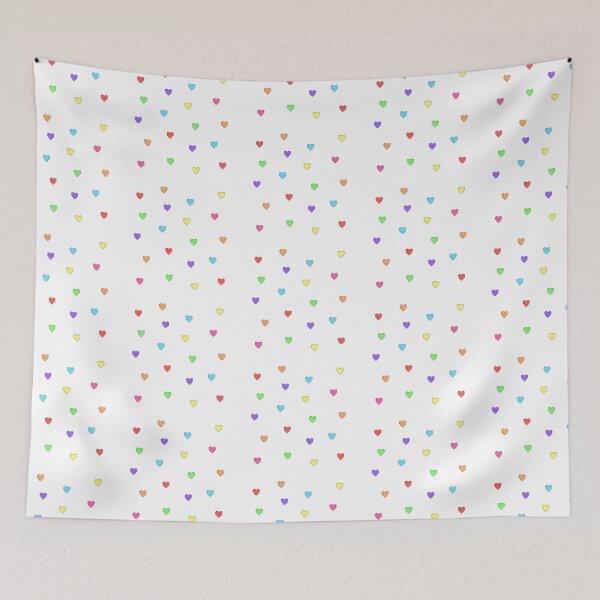 Item preview, Colorful Preppy Hearts designed and sold by wonderxwander.