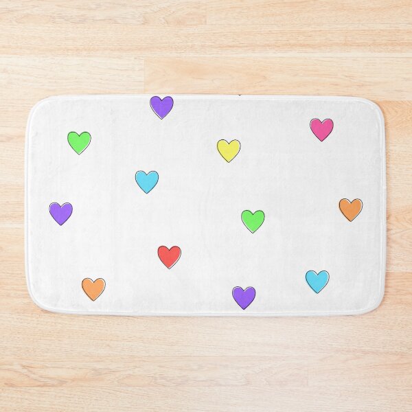 Item preview, Colorful Preppy Hearts designed and sold by wonderxwander.