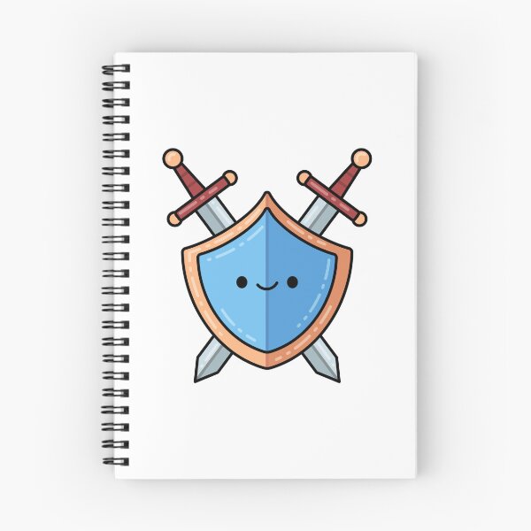 Item preview, Swords and Shield designed and sold by SideQuestDoodles.