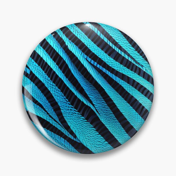 Item preview, Abstract Blue Zebra Skin Pattern designed and sold by TheArtOfPat.