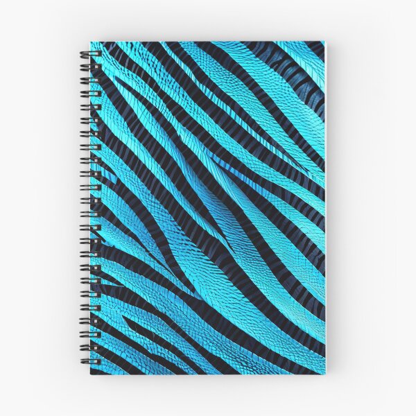 Artikelvorschau, Abstract Blue Zebra Skin Pattern entworfen und verkauft von TheArtOfPat.