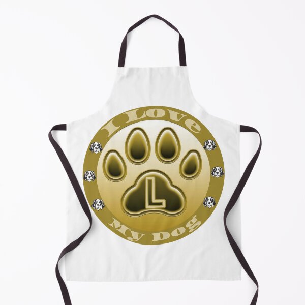 Item preview, Love Dog "L" designed and sold by RAA-Logo-Image.