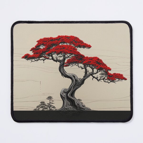 Item preview, Eastern white cedar | Red minimalism designed and sold by ComicsFactory.