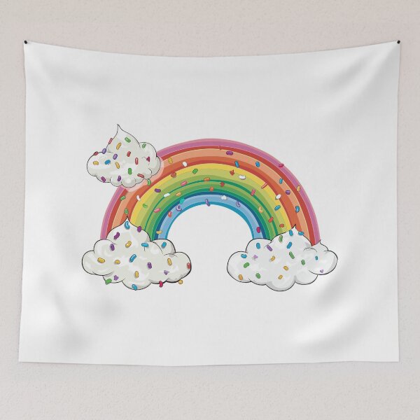 Item preview, Candy Rainbow with Whipped Clouds designed and sold by LarkspurAndTea.