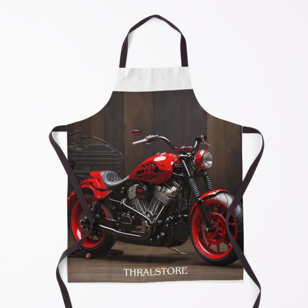 Item preview, Red Motorcycle designed and sold by ThralStore.