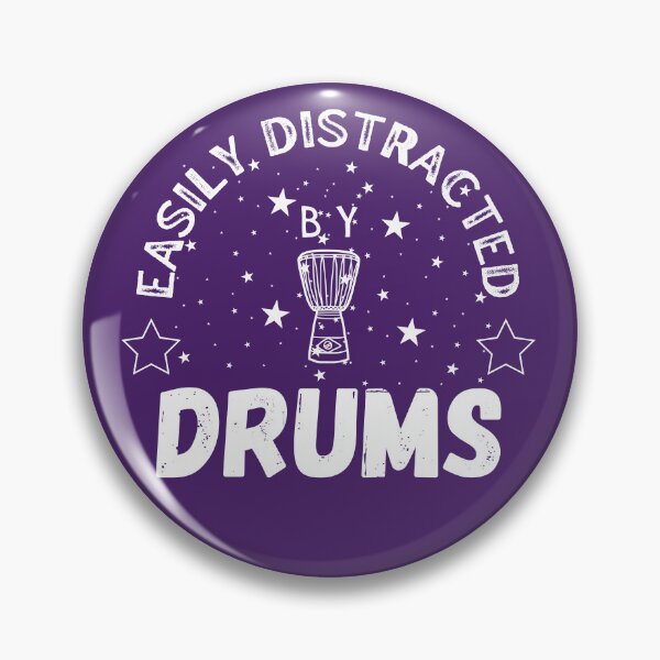 Item preview, Djembe Easily distracted by drums designed and sold by tyla9.