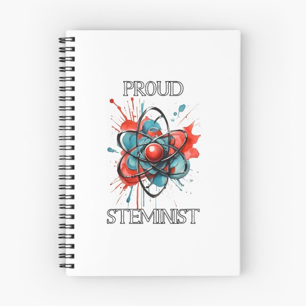 Item preview, Proud STEMinist Atom Graphic designed and sold by MillennialVibe.