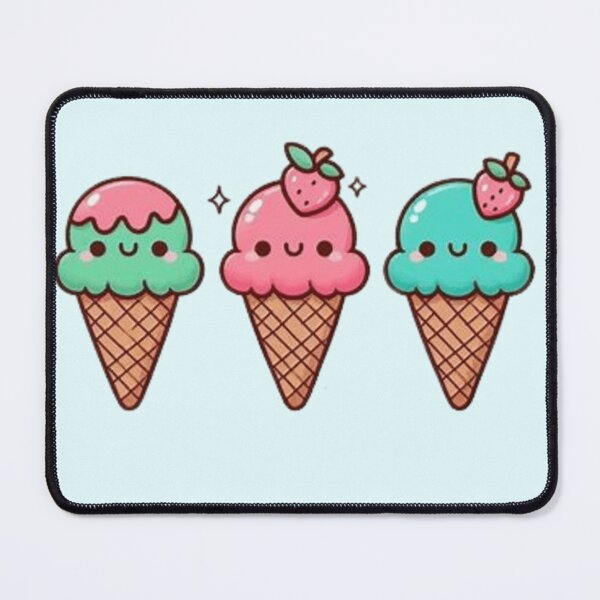 Item preview, Cute ice cream cones designed and sold by Culmika.