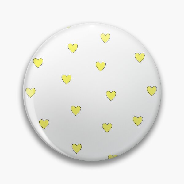 Item preview, Yellow Preppy Hearts designed and sold by wonderxwander.