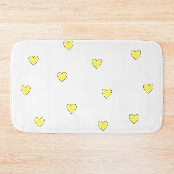 Item preview, Yellow Preppy Hearts designed and sold by wonderxwander.