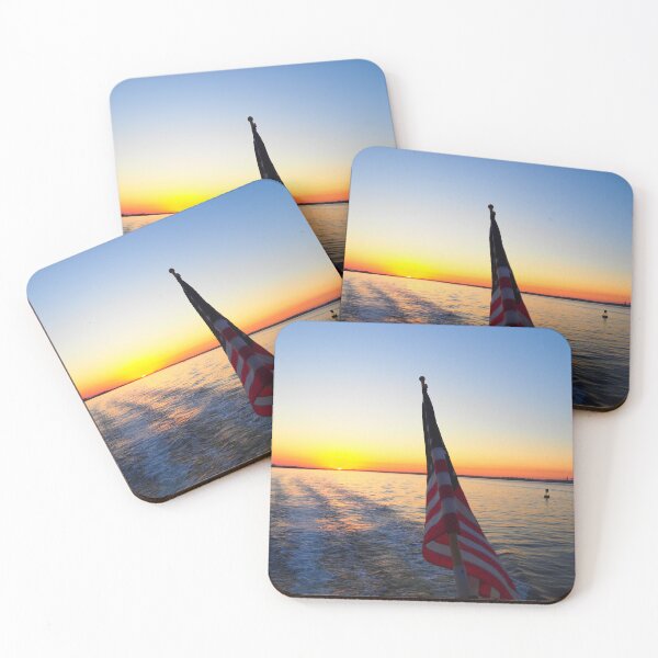 Item preview, Coastal America Sunset designed and sold by Marielle Valenzuela.