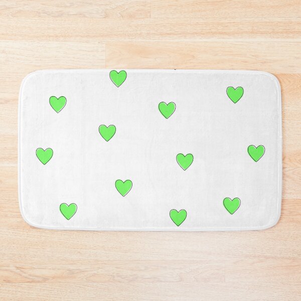 Item preview, Green Preppy Hearts designed and sold by wonderxwander.