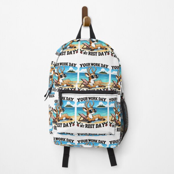 Item preview, Your Work Day Is My Rest Day - Beach designed and sold by BlueGoldArt.