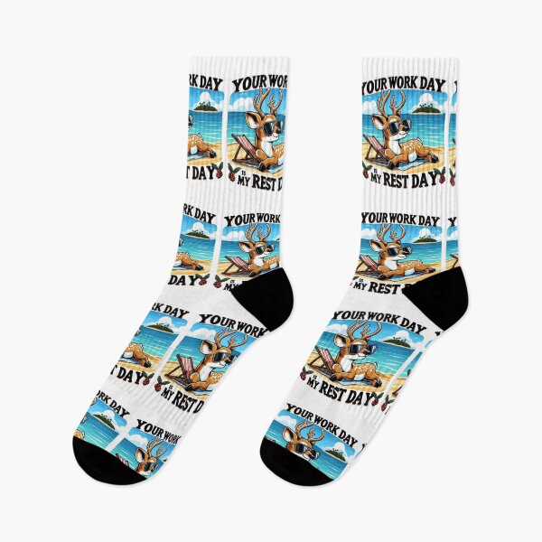 Item preview, Your Work Day Is My Rest Day - Beach  designed and sold by BlueGoldArt.