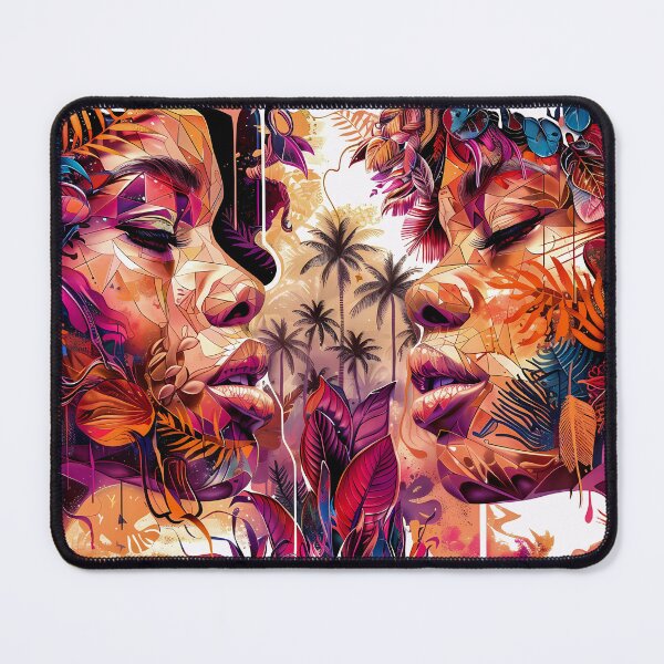 Item preview, Embrace in the Wild: Love Amidst Jungle Whispers designed and sold by TriarArt.