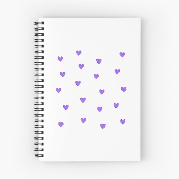Item preview, Purple Preppy Hearts designed and sold by wonderxwander.