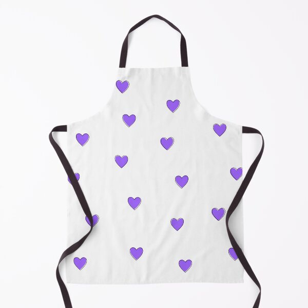 Item preview, Purple Preppy Hearts designed and sold by wonderxwander.