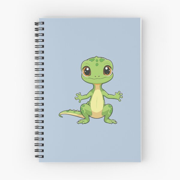 Item preview, cute little Green Gecko Lizard standing designed and sold by Atlantico54.