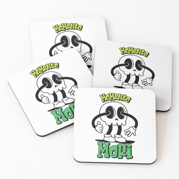 Item preview, Stoic “Momento Mori” Cartoon Skull designed and sold by TickleSharkDsg.