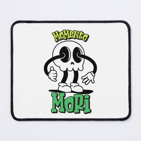 Item preview, Stoic “Momento Mori” Cartoon Skull designed and sold by TickleSharkDsg.