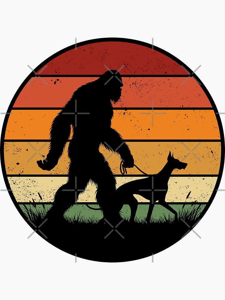 Bigfoot Walking Doberman T Shirt Doberman Dog Lover Bigfoot Walking Doberman T Shirt Doberman Dog Lover
