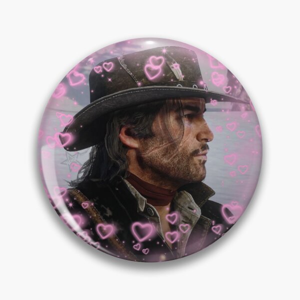 Vista previa del artículo con la obra «Corazones de John Marston», diseñado y vendido por BreadIsGay.