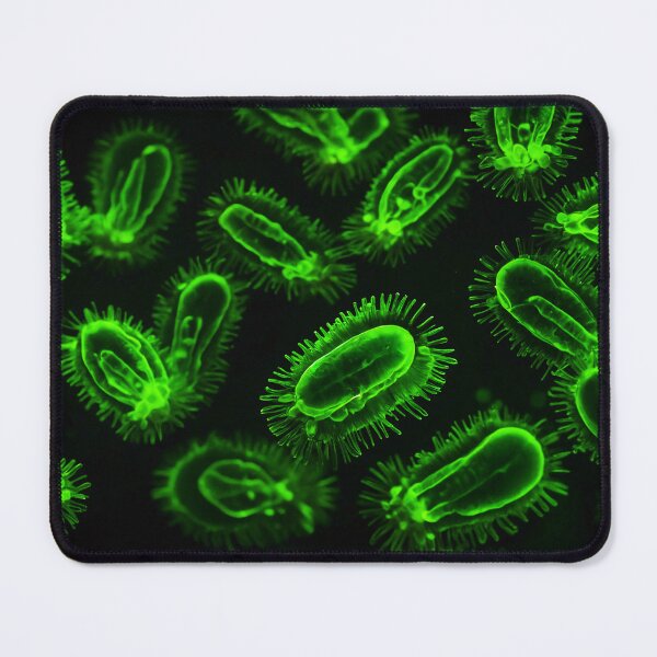 Item preview, Cute Fluffy Neon Green Plankton designed and sold by SassyArtistry.