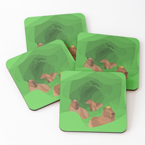 Item preview, Capybaras  designed and sold by MadeByJason.