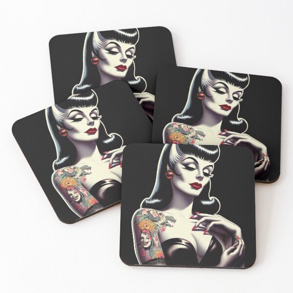 Item preview, Vampire Woman designed and sold by PulpVintage.