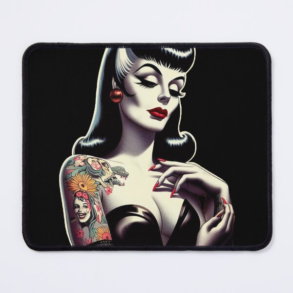 Item preview, Vampire Woman designed and sold by PulpVintage.