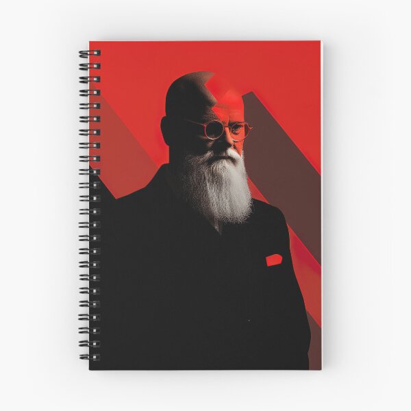 Item preview, Edmund Husserl | Red minimalism designed and sold by ComicsFactory.
