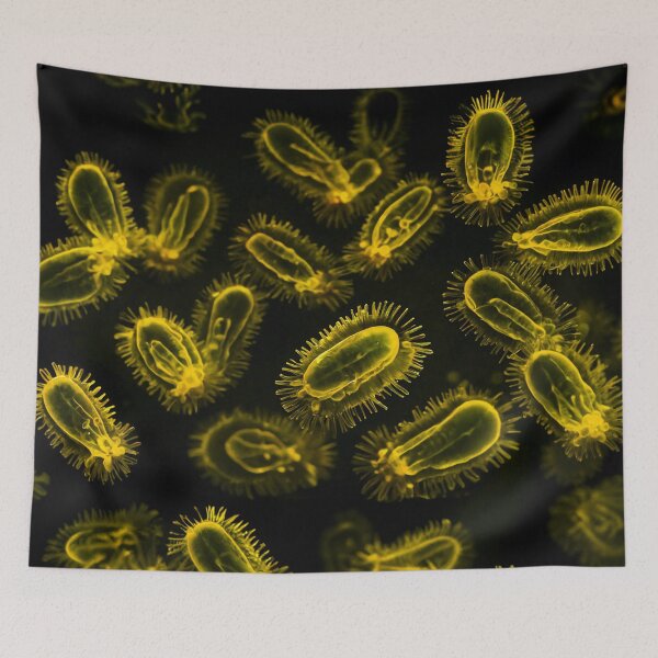 Item preview, Cute Fluffy Yellow Plankton designed and sold by SassyArtistry.