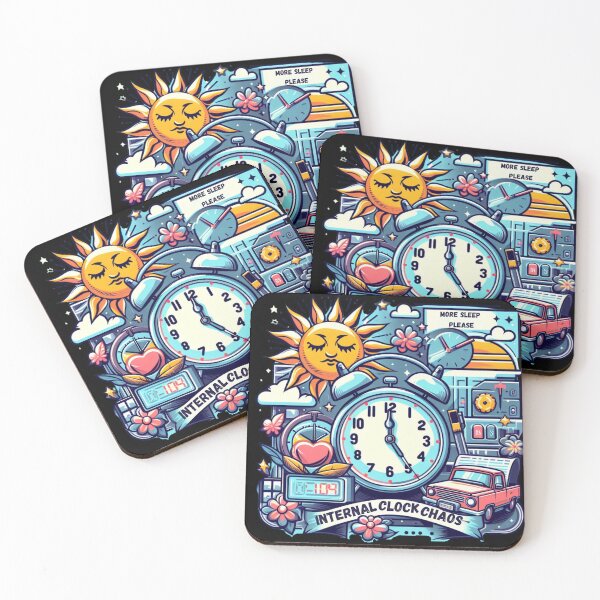 Item preview, Internal Clock Chaos- Daylight Saving Day designed and sold by Waseemkhan86.