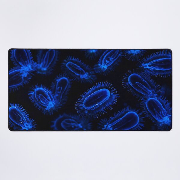 Item preview, Cute Fluffy Dark Blue Plankton designed and sold by SassyArtistry.