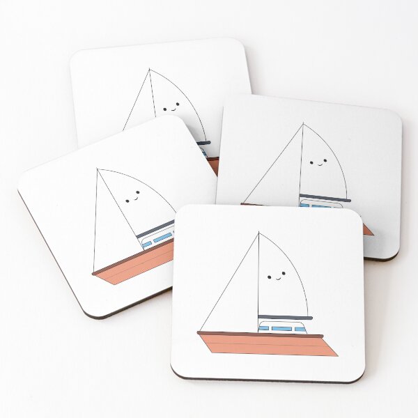 Item preview, Sailboat designed and sold by SideQuestDoodles.