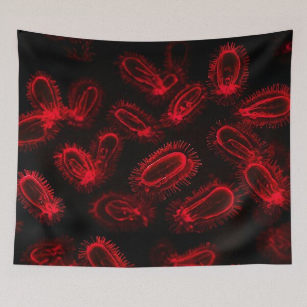 Item preview, Cute Fluffy Red Plankton designed and sold by SassyArtistry.