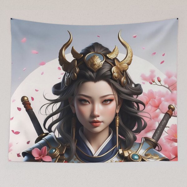 Item preview, Samurai Warrior designed and sold by ArtComixHaven.