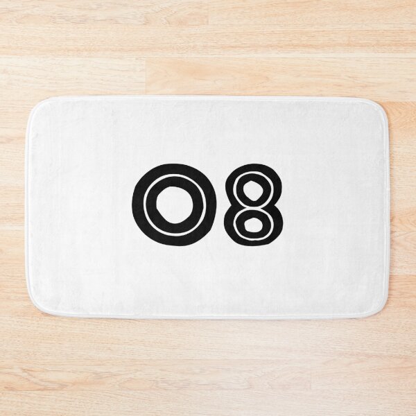 Item preview, 08, eight, black, tribal, african designed and sold by Numbers-Art.
