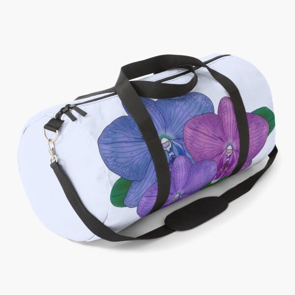 Item preview, Three blue purple orchids flower digital drawing designed and sold by Beardraws18.