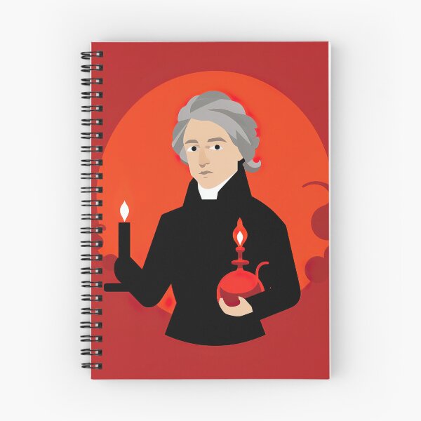 Item preview, Edward Jenner | Red minimalism designed and sold by ComicsFactory.