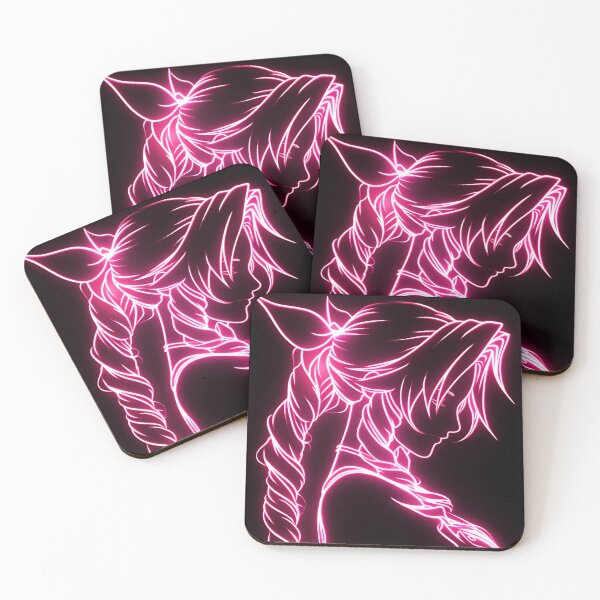 Item preview, Neon Aerith designed and sold by SchellStation.