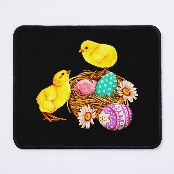 Item preview, Chicks in Easter Eggs Basket designed and sold by LemonFun.