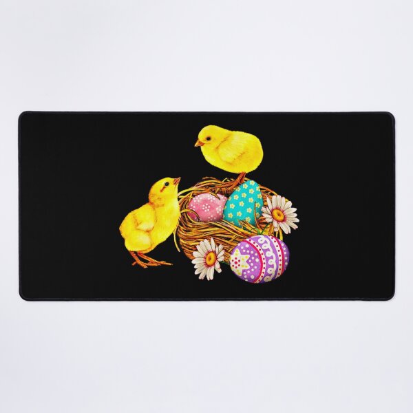 Item preview, Chicks in Easter Eggs Basket designed and sold by LemonFun.