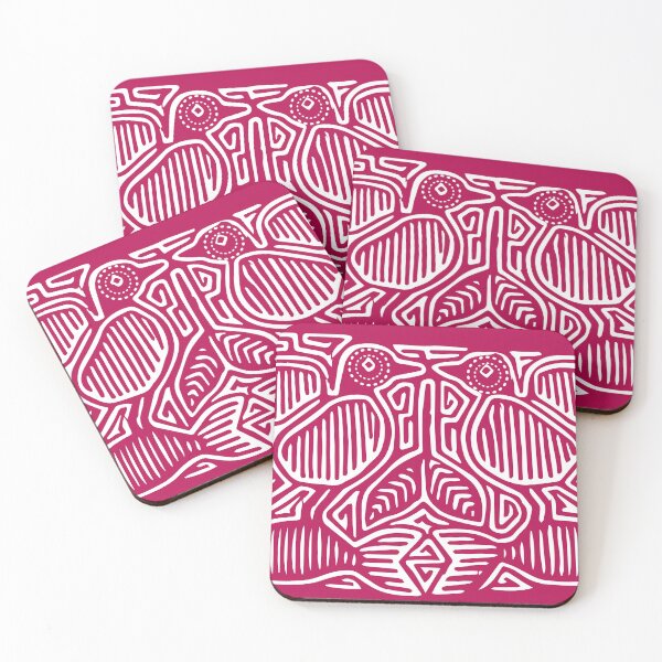 Item preview,  Panama mola in pink color designed and sold by Melquidedec.